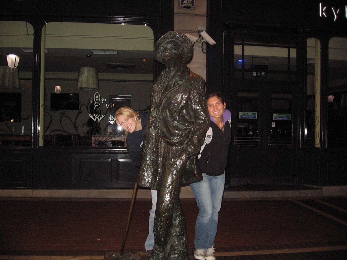 James Joyce statue, Dublin