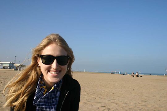 Beach in Valencia, Spain