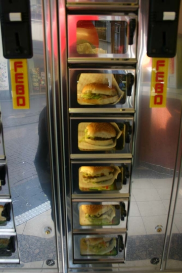 Febo vending machine, Amsterdam