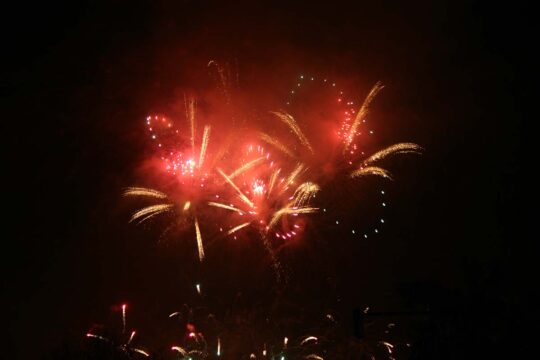 Fireworks, Valencia, Spain