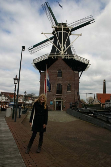 Haarlem, Netherlands windmill
