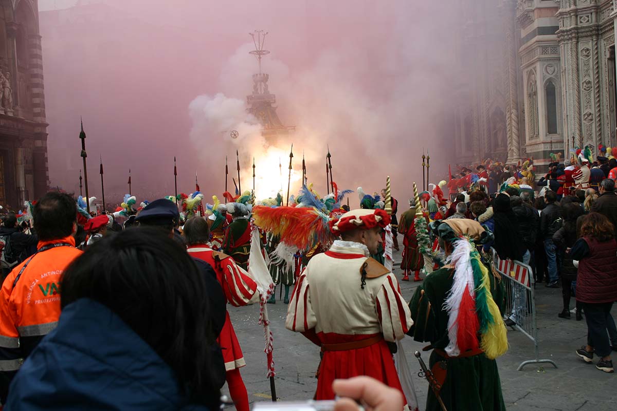 Il Scoppio del Carro, Florence, Italy