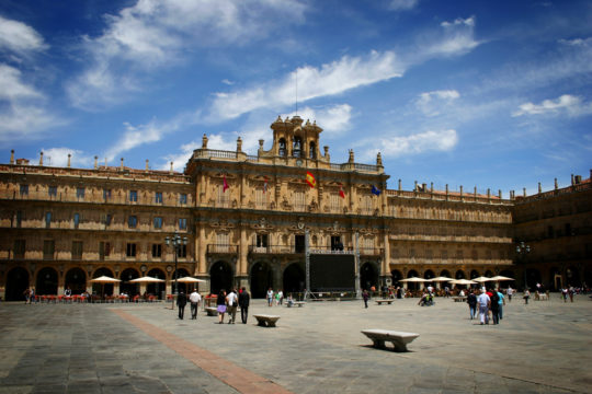 Salamanca's Plaza Mayor, Spain