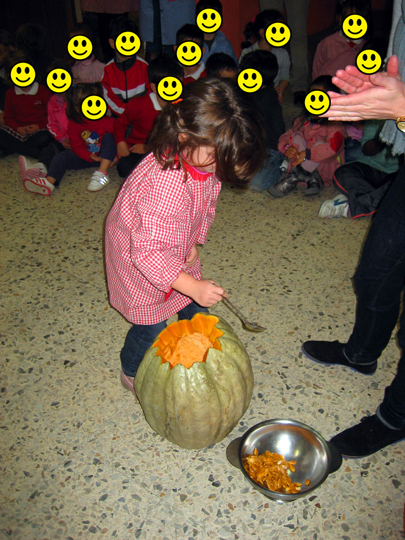 Pumpkin carving in Spain