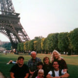 Paris family photo