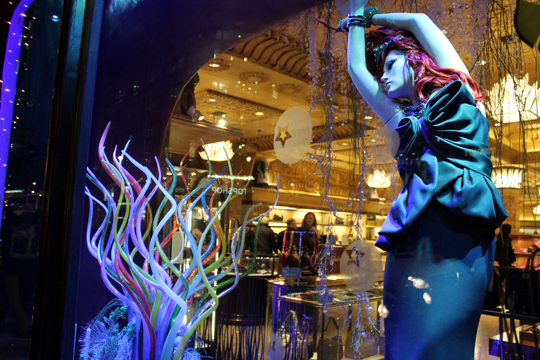 The Little Mermaid, Harrods, London, England