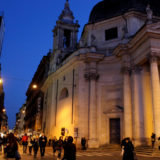 Exploring Rome solo at dusk