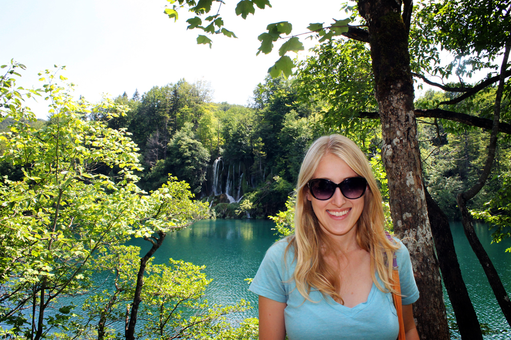 Plitvice, Croatia, in the summer between Spain and Australia