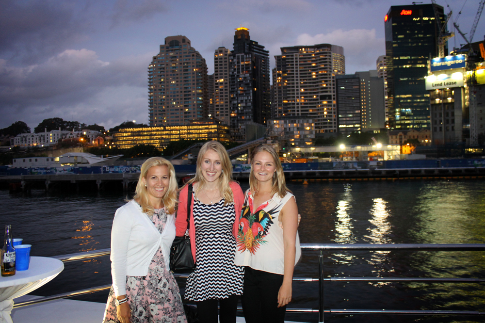 Sydney Harbour at dusk