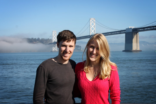 San Francisco on an uncharacteristically clear day