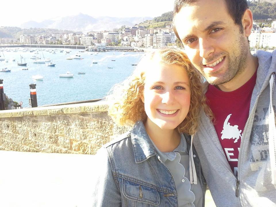 Ashley and Borja in Castro Urdiales