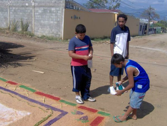 Easter in Comayagua, Honduras