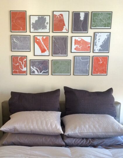 Map prints