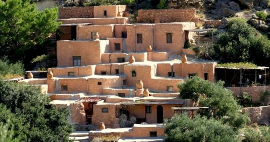 Traditional houses in Crete, Greece