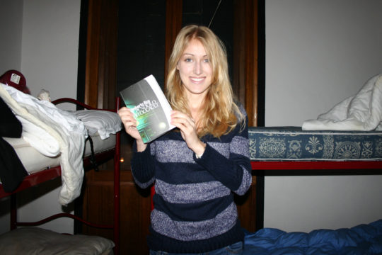 As excited as I was to purchase (and then subsequently pose with, because duh) a paper copy of one of my favorite books, Foucault's Pendulum, in Venice in 2010, Kindles are a gazillion times easier.