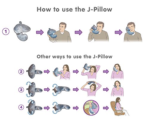 More photogenic pillow models demonstrating the various ways it can be used