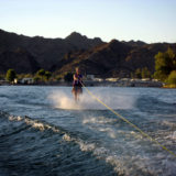 Waterskiing, Colorado River