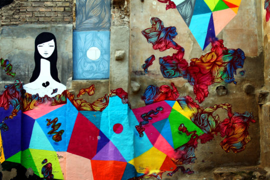 Zaragoza street art, Spain