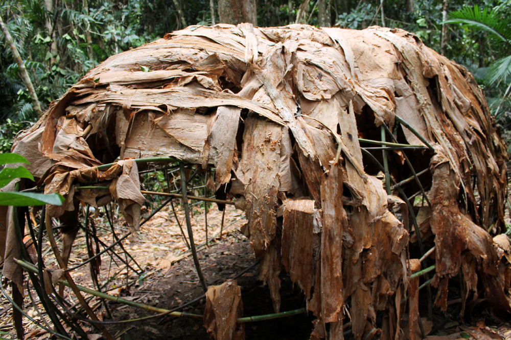 Reproduction of an indigenous hut