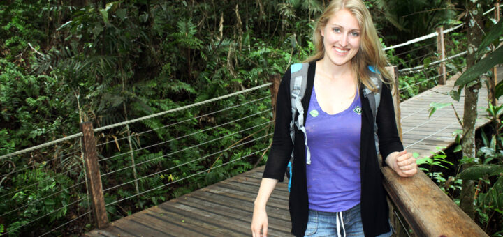 Red Peak Station, Skyrail rainforest boardwalk, Cairns, Australia