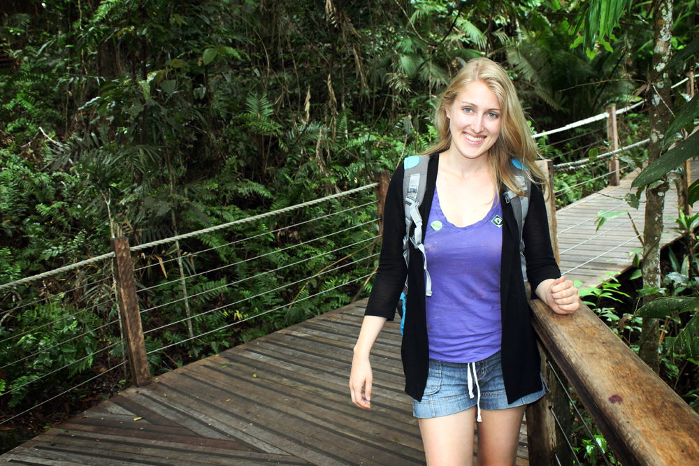 Red Peak Station, Skyrail rainforest boardwalk, Cairns, Australia