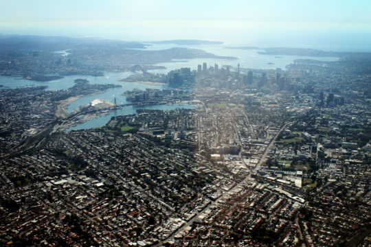 Sydney, Australia from above