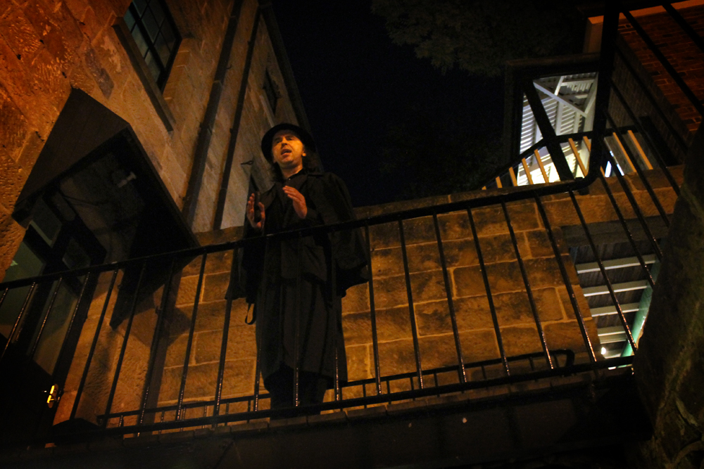 ghost tour in the rocks sydney