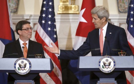 John Kerry, Bruno Rodriguez, Cuba