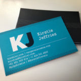 Kirstie Jeffries business cards