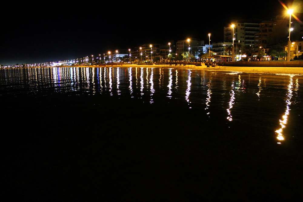 S'Arenal, Mallorca by night