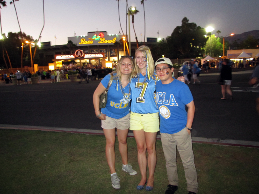 UCLA game, Rose Bowl