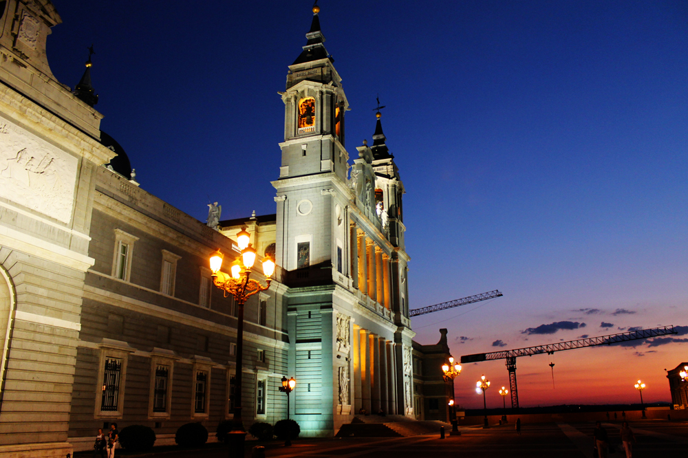 La Almudena cathedral, Madrid, Spain