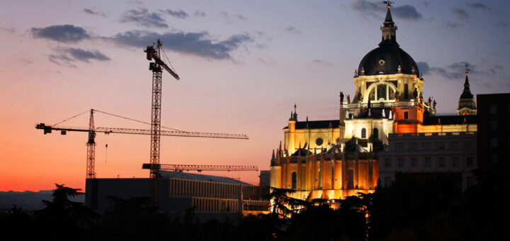 La Almudena cathedral, Madrid, Spain