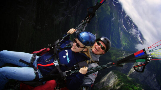 Paragliding Bernese Alps, Switzerland