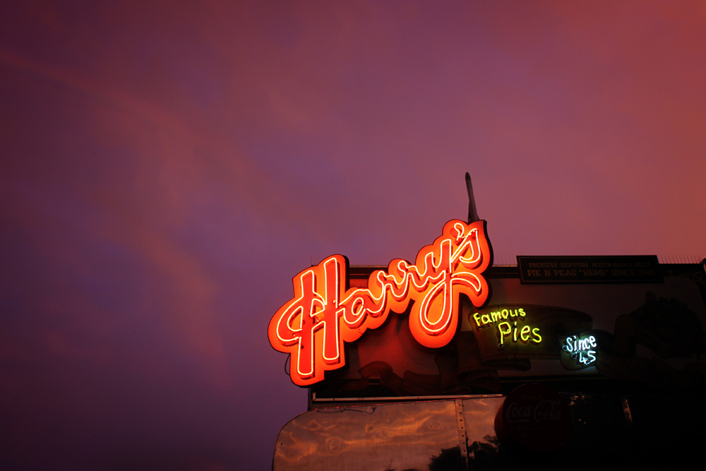 Harry's pies, Sydney