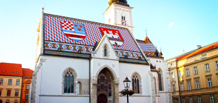 St. Mark's Church, Zagreb, Croatia