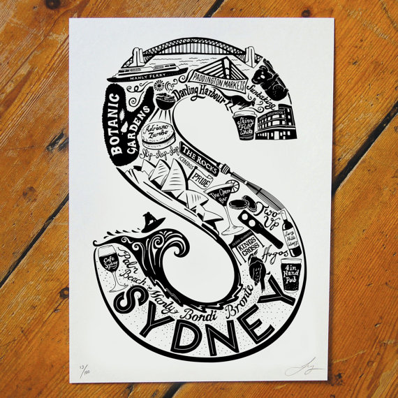 Best of Sydney print