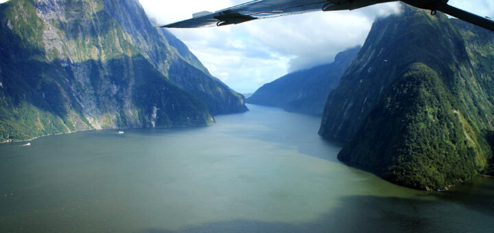 Air Milford, Milford Sound scenic flights, New Zealand