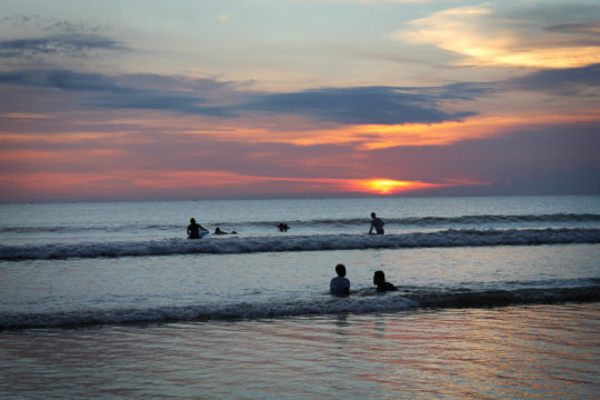 Kuta sunset, Bali, Indonesia