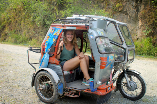 Tricycle, Banaue, The Philippines