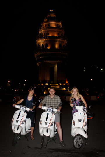 Phnom Penh, Cambodia Vespa Adventure