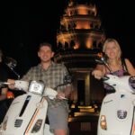 Whirling Through Phnom Penh’s Nightlife by Vespa