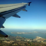 Sydney, Australia from airplane