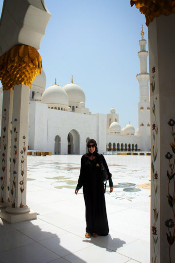 Abu Dhabi's Sheikh Zayed Grand Mosque, United Arab Emirates