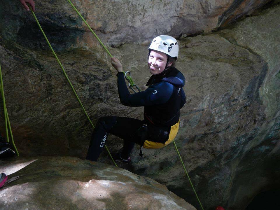 Canyoning in Cádiz, Spain