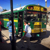 Belize chicken bus