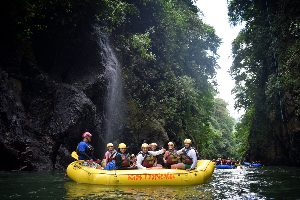 River rafting, Costa Rica