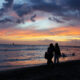 Waikiki Beach sunset, Oahu, Hawaii