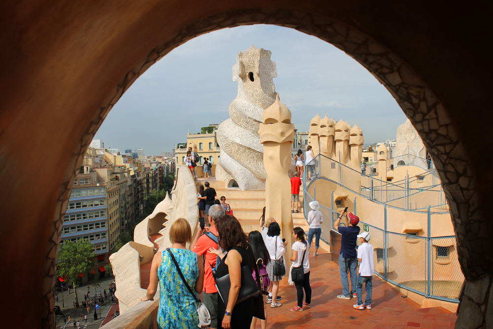 Casa Mila, Barcelona, Spain