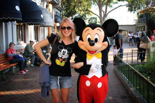 Mickey Mouse, Disneyland